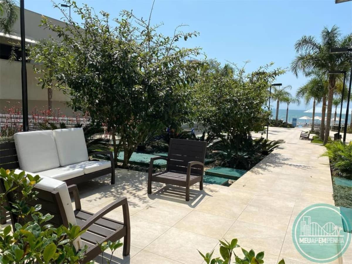 Ape Estilo Resort C/ Pe Na Areia E Vista Mar, Proximo Ao Beto Carrero Picarras Ngoại thất bức ảnh